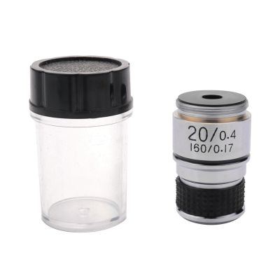 185 Microscope Objective 20X ACHromatic Objective Biological Microscope Parts AccESSories