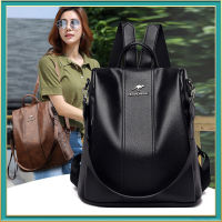 top●Anti-theft backpack for women 2023 new versatile large capacity soft leather student bag outdoor travel backpack womens bag