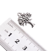 10pcs Stainless Steel Tree of life Charms Pendants for Jewelry Making celet Accessories DIY Handmade Craft 18*21mm