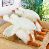 Great White Goose Plush Toy Soft Stuffed Animal Sleeping Pillow Cushion Home Room Decor Birthday Gift For Kids