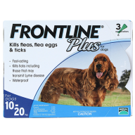 Frontline Plus size M cho chó từ 10k - 20 kg 1,34ml ống x 3 ống hộp thumbnail
