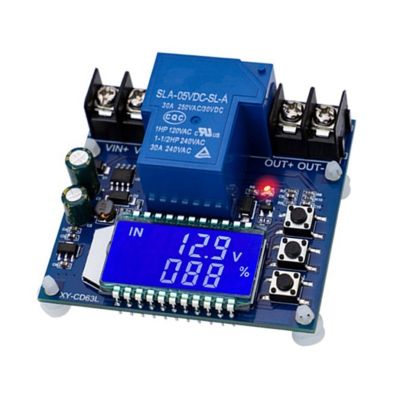 XY-CD63L 30A Battery Charge Discharge Controller Low Voltage Cut Off Switch Battery Protector Undervoltage Overvoltage Protection Display