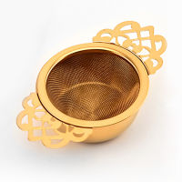 Bowl Loose Filter Drip Strainer Tea Hanging With Spice Easy Traditional Double Steel Ear