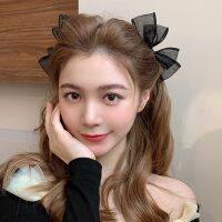 [A innovation] 1/2ชิ้น Cutebow กิ๊บ SideBlack Hairgrips ผ้าโพกศีรษะผู้หญิง PartyHair AccessoriesClips