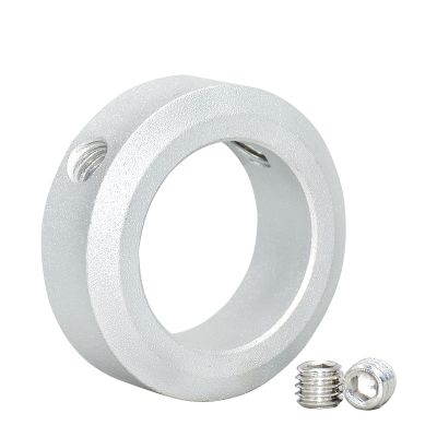 shaft collar retaining ring Stop screw type Retaining ring shaft retainer locator  aluminum alloy with screws dia 3 4 5 6 8 10 Adhesives Tape