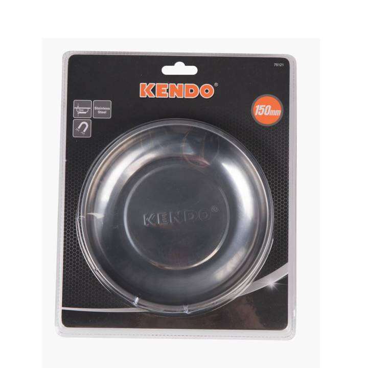 kendo-75121-ถาดกลมแม่เหล็ก-6-นิ้ว-150mm-ถาด-แม่เหล็ก-วางน็อต-จานแม่เหล็ก-ที่เก็บอุปกรณ์-อุปกรณ์เก็บของ-เครื่องมือช่าง-เครื่องมือซ่อมจักรยาน