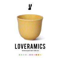 LOVERAMICS l รุ่น Embossed  l ขนาด 150ml. l Ceramic Mug l แก้วเซรามิค l แก้วดื่มกาแฟ l ร้าน CASA LAPIN