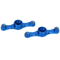 2X Aluminum Alloy Steering Link Set for Tamiya TT01 TT01E TT01D TT01ED TT-01 Tyep-E 54058 53864 Upgrade Parts,Blue