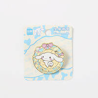 Sanrio Yugui ปุ่มโลหะสุนัข Kulomi Pacha กระเป๋าตกแต่งน่ารักเสื้อผ้าพิมพ์ลายสัตว์เข็มกลัด Jk