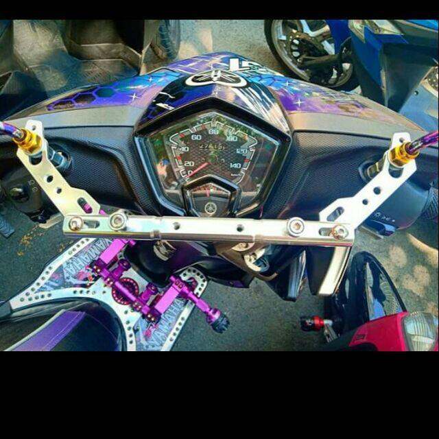 Universal cross bar alloy motorcycle Lazada PH