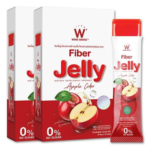 1แถม1-w-wink-white-fiber-jelly-apple-cider-วิ้งไวท์-เจลลี่ไฟเบอร์-แอปเปิ้ลไซเดอร์