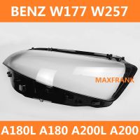 FOR MERCEDES BENZ  W177 W257 19 20 21  A CLASS  A180l A180 A200l A200  HEADLAMP COVER HEADLIGHT COVER LENS HEAD LAMP COVER ฝาครอบไฟหน้า / ฝาครอบไฟหน้าตรงรุ่น สำหรับ / ฝาครอบไฟหน้าสําหรับ / ฝาครอบเลนส์ไฟหน้า รถยนต์สําหรับ / เลนส์ไฟหน้า