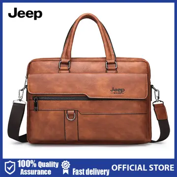 JEEP Crocodile Leather Handbag With Free Matching Wallet