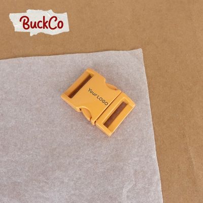 Orange quick side release for garment bag dog collar accessories 20mm sewing zinc alloy metal crafts stoving varnish BU20O02