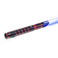 X033-RGB Pixel Smooth Swing Lightsaber โลหะ Heavy Dueling สีเปลี่ยน Force Varety เสียง Blaster ดาบเลเซอร์ของเล่น