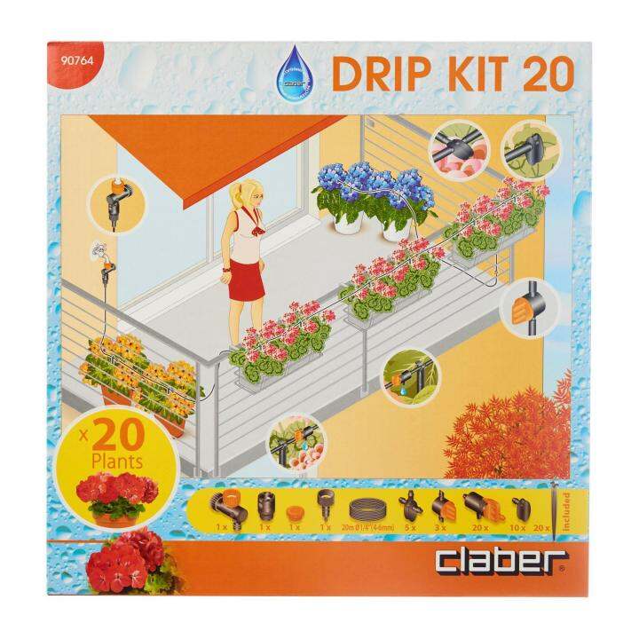 Claber Irrigation Drip Starter Kit Made In Italy Lazada Singapore