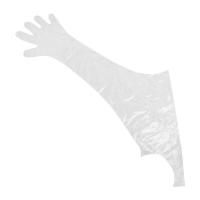 [คุ้มค่าราคา!] ถุงมือพลาสติกแบบยาว PARAGON รุ่น 111 (แพ็ก 50 ชิ้น) สีใส
