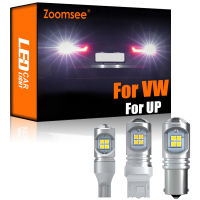 Zoomsee 2Pcs White Reverse LED For Volkswagen VW UP 2012-2016 Canbus Exterior Backup No Error Rear Bulb Light Vehicle Lamp Kit