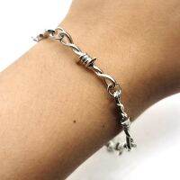 【CW】 Safe Wire Brambles Choker Hip hop Gothic Punk Barbed Little Thorns Gifts