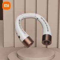 Xiaomi Neck Fan 4000mAh Rechargeable Portable Air Conditioner Foldable Mini Silent Bladeless Wireless Electric Fan for Outdoor