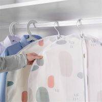 Fashion Print Clothing Dust Covers Waterproof Thickened Jacket Coat Protector Case Garment Dress Dust Cover Storage Bag Wardrobe Organisers