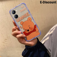 เคส Nillkin Realme 10 Pro + Plus ฝาหลังเคสโทรศัพท์ลาย Winnie และ Tigger ใสแบบนิ่ม Realme 10Pro Plus + เคสกันกระแทกฝาหลัง