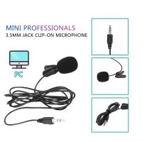 Universal Mini Portable 3.5mm Mic Microphone Hands Free Clip On Microphone Mini Audio Mic For Laptop Lound Speaker Car DVD Radio