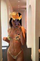 Kendall Jenner Bikini Designer ว่ายน้ำ Hawaiian Bikini Hawaii ดอกไม้ Surf พิมพ์ Cewek Seksi ฤดูร้อนบิกินี่ผู้หญิงชุดว่ายน้ำ