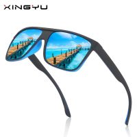 【CC】 Polarized Sunglasses for Men and Trend Colorful Film Cycling Mirror Fishing Glasses