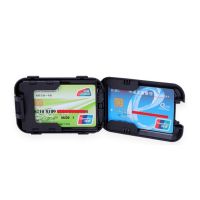 hot！【DT】▲﹍✷  Multifunctiion Card Wallet Bank Credit card Anti-RFID Scanning Holder Money Clip Men Business Coin Purse