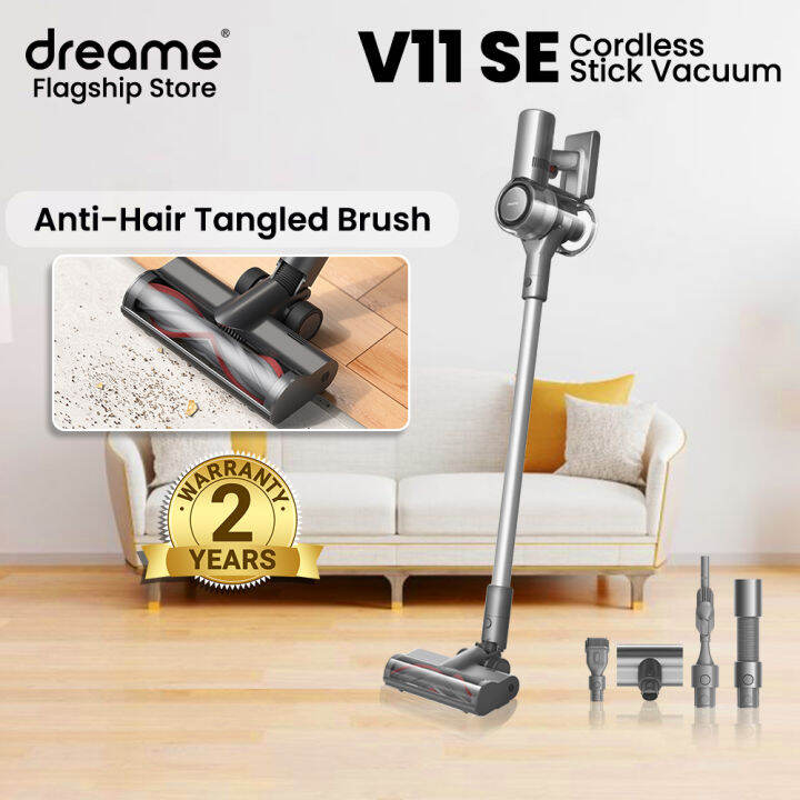 Dreame V11 SE Cordless Vacuum Cleaner 60 Minute Run Time 24000 Pa ...