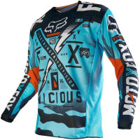 Motocross Cycling Jersey Breathable Racing FlexAir Mach One Downhill MTB 2023 Long Sleeve Motorcycle T-Shirt For Men