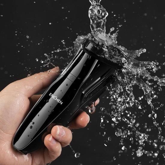 Máy cạo râu enchen gentleman 3s chống nước ipx7 hoạt động mạnh mẽ thiết kế - ảnh sản phẩm 3
