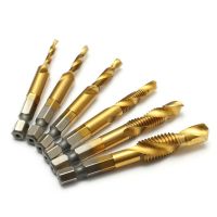 1Pc Hexagon Handle Compound Tap Drill Bits High Quality Shank Tap Drill Bits Screw Thread Bit Portable Hand Tools Drilling Tools