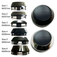 Style car 4pcs 60/64/65/68/69mm RAYS black logo Center Cover Rim Hub Cap Center Caps Fit for Rays Volk Racing Wheell CE28n TE37 ZE40 G25