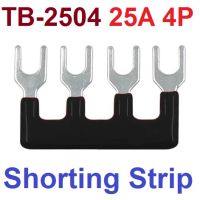 (10 ชิ้น)TB-2504 จั้มเปอร์ สำหรับเทอร์มินอลบล็อก 4 ช่อง Jumper Bar for Terminal Block 4 pin Connector Bar