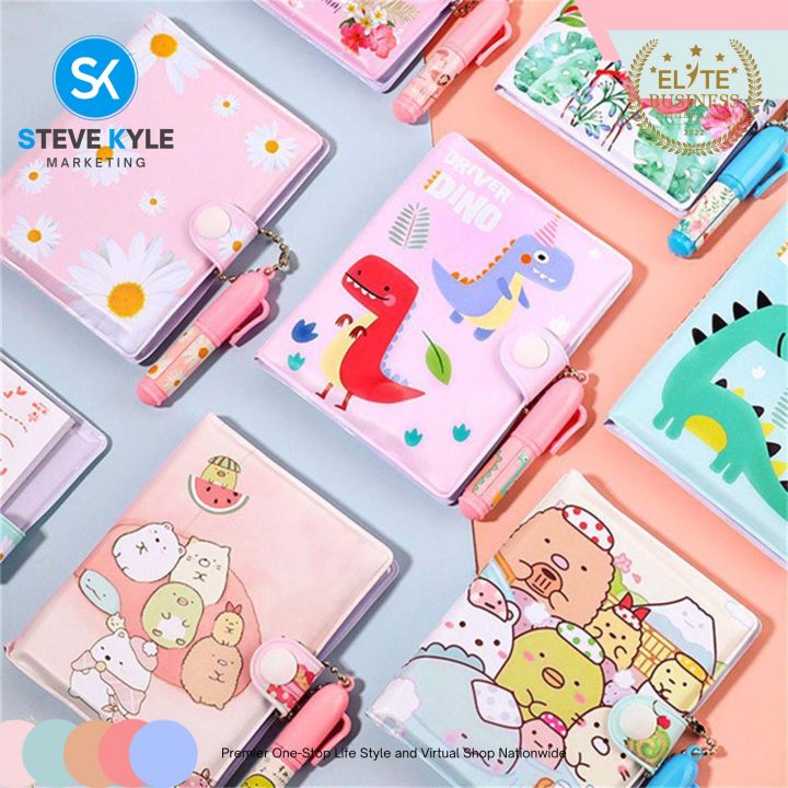 Cute Mini Notebook Kawaii School Supplies Travellers Writing Notebook ...