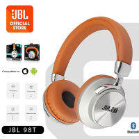 【รับประกัน 3 เดือน】_JBL 98BT หูฟังบลูทูธแบบครอบหู ใช้งานได้นานสูงสุด 18ชั่วโมง Bluetooth Microphone Wireless Noise Canceling Headphones for IOS/Android/Ipad ชุดหูฟังสำหรับเล่นเกมพีซี Over-The-Ear Headphones หูฟังน่ารักๆ Heart Buds Bluetooth Headset