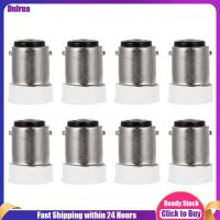 Dulrua 8pcs Household Bulb Converter B15 to E14 Lamp Holder Adapters