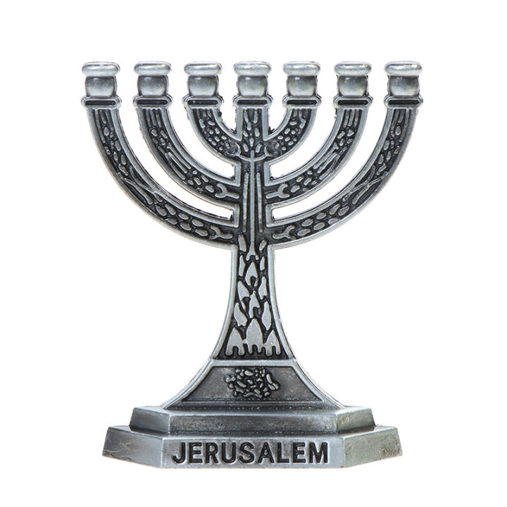 rayua-7สาขาเทียนผู้ถือหุ้น-jewish-were-candle-holder-relic-ornament