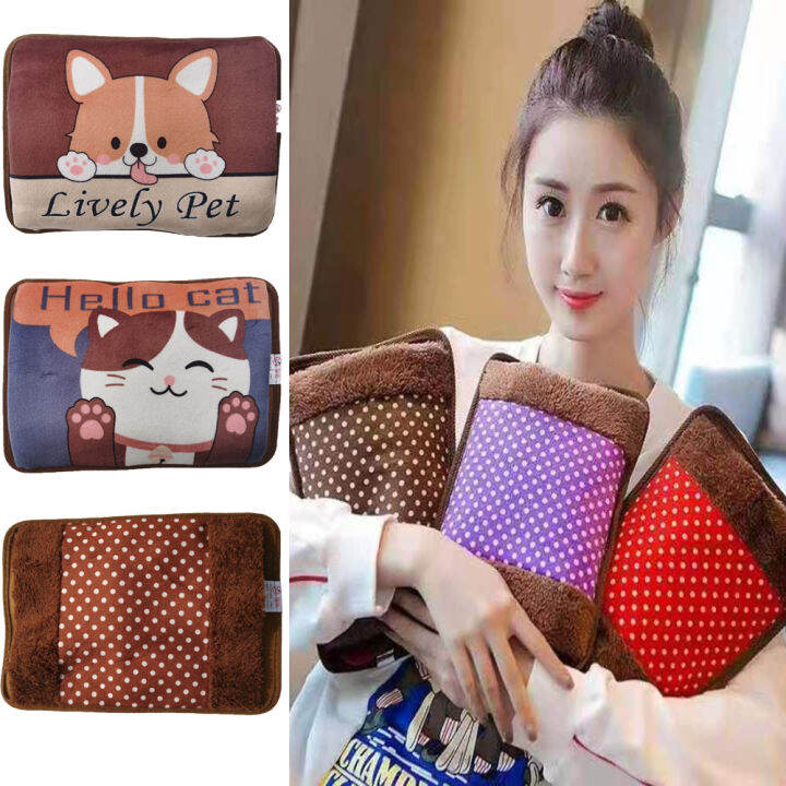 Electric Hot Compress Pillow Heat pad Heat Bag Headache Stomach Pain