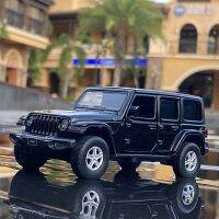 [AhQ ornaments] 1/36 Jeeps Wrangler Rubicon Alloy Pickup รถ Diecast โลหะของเล่น Off Road รถจำลองคอลเลกชันเด็กของขวัญ