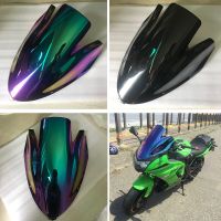 ❄Ão กระจกรถจักรยานยนต์กระจกบังลมที่เบนทางลมหน้าจอสำหรับ Kawasaki Ninja 650 R 650R EX650 ER-6F ER6F B 2006-2008