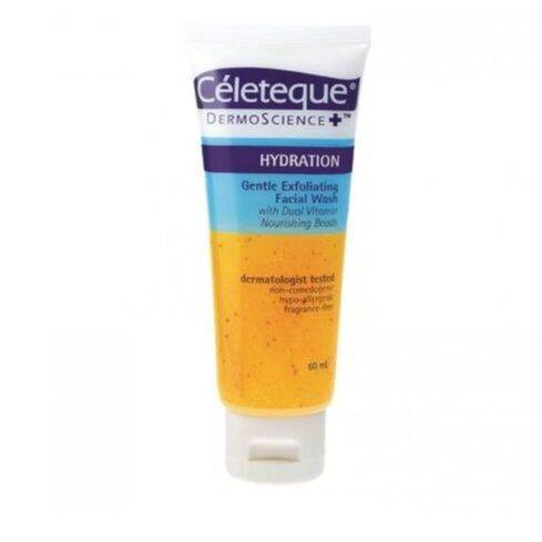 Celeteque Gentle Exfoliating Facial Wash With Dual Vitamin Nourishing ...