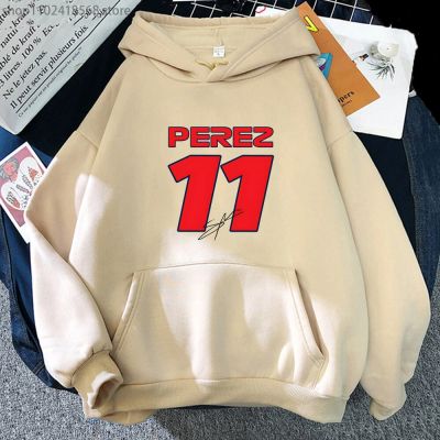 F1 Car 11 Hoodies Sergio Perez Redbull Sweatshirt for Men Hot Game Graphic Clothing Cartoon Casual Y2k Clothes Streetwear Size XS-4XL
