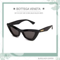 แว่นกันแดด BOTTEGA VENETA : BV1101S 001 SIZE 53 MM. (BLACK-BLACK-GREY)