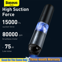 Baseus 15000Pa รถเครื่องดูดฝุ่นเครื่องดูดฝุ่นไร้สายเครื่องดูดฝุ่นที่มีไฟ LED สำหรับ Home PC ทำความสะอาดแบบพกพาเครื่องดูดฝุ่นแบบมือจับเครื่องดูดฝุ่น