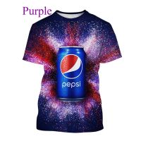 NEW Pepsi Classic Casual 3dt Short Sleeve T-shirt