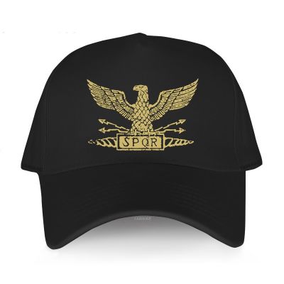 Baseball cap for men Hip Hop Harajuku Hats SPQR Roman Gladiator Imperial Golden Eagle Teens golf hat summer breathable caps