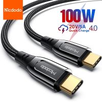 HOT weime428 - / MCDODO PD 100วัตต์ USB C เพื่อพิมพ์ C เคเบิ้ล5A อย่างรวดเร็วชาร์จประเภท-C ชาร์จสายข้อมูลสำหรับหัวเว่ย P40 Xiaomi R Edmi ซัมซุง MacBook Pro